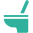 お客様宅のトイレは原則使用しません