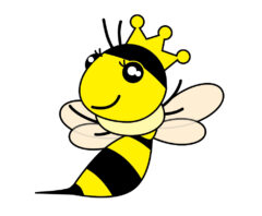 スズメバチの女王蜂のイメージ