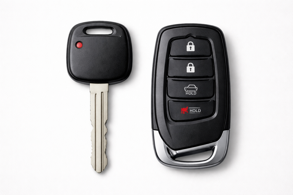 車のイモビライザーキー・スマートキー