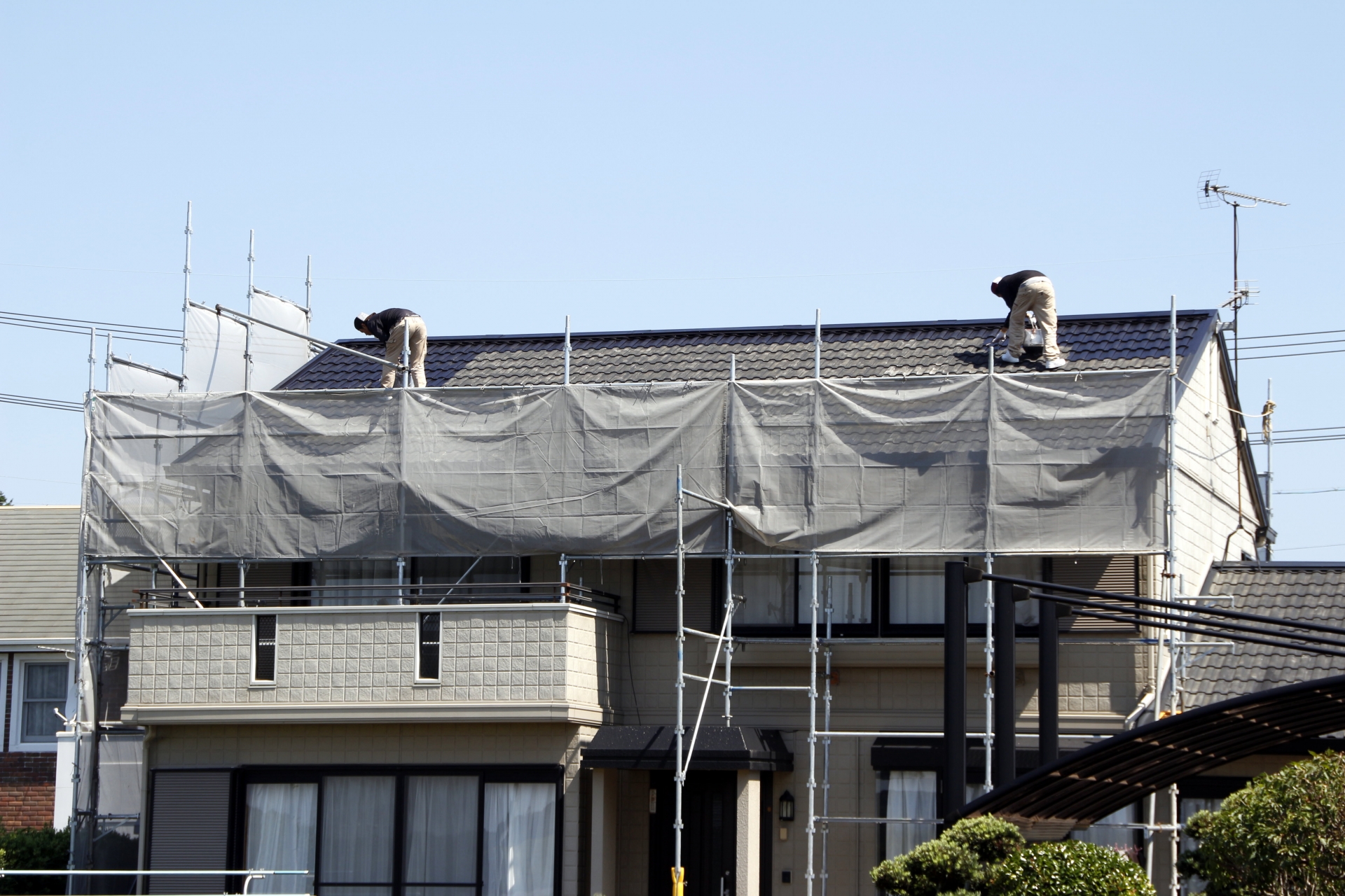 屋根塗装を行う手順や流れを解説！所要日数は7日～10日程度