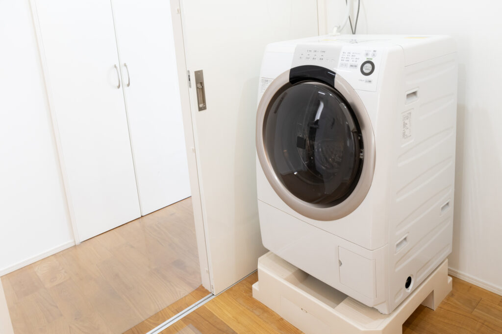 ゴキブリ対策をした洗濯機の画像