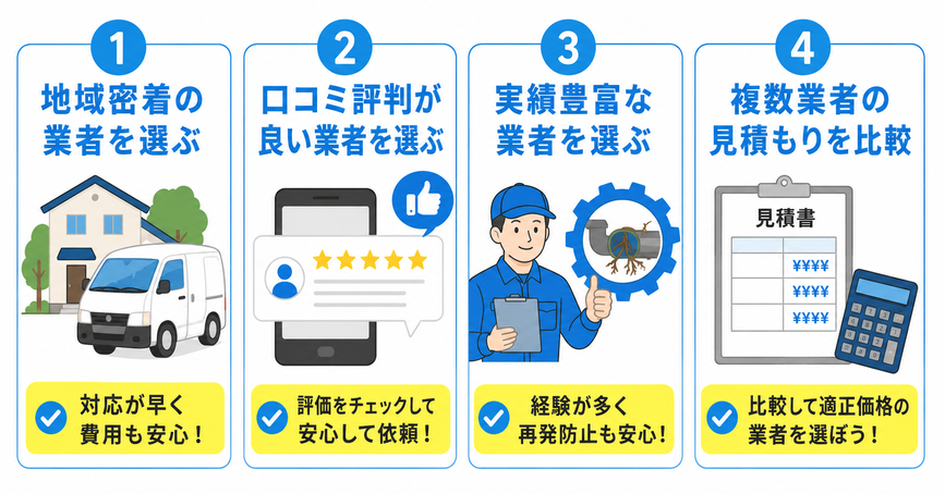 木の根の除去を依頼する際の業者の選び方