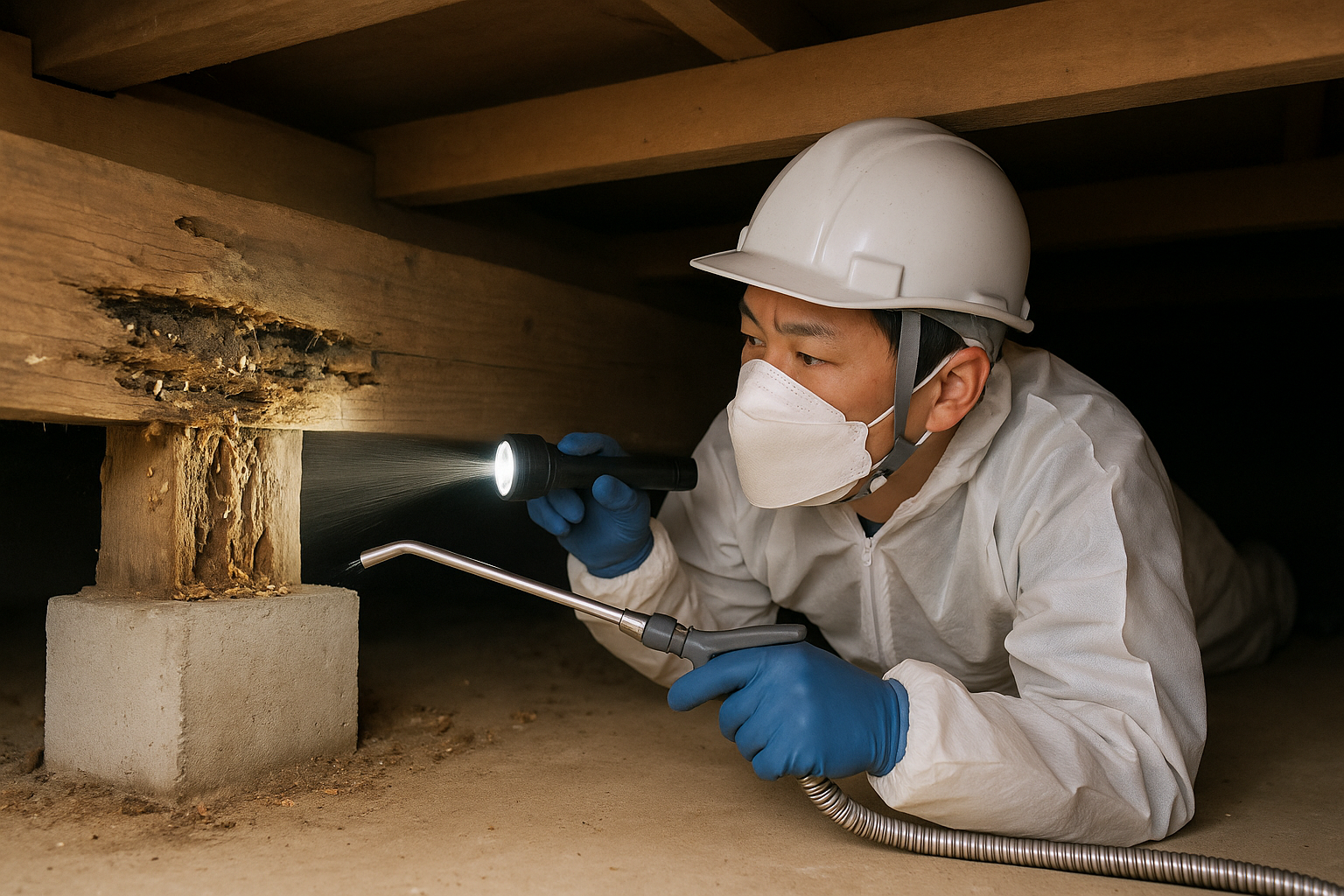 【2025年最新】神戸市のシロアリ駆除業者おすすめ5選【格安で建物の点検から侵入経路の調査・対策までお任せ】