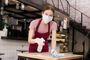 パストリーゼの使い方を熟知している女性