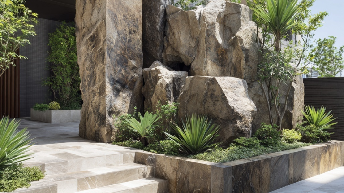 マンション入り口で新設した場合