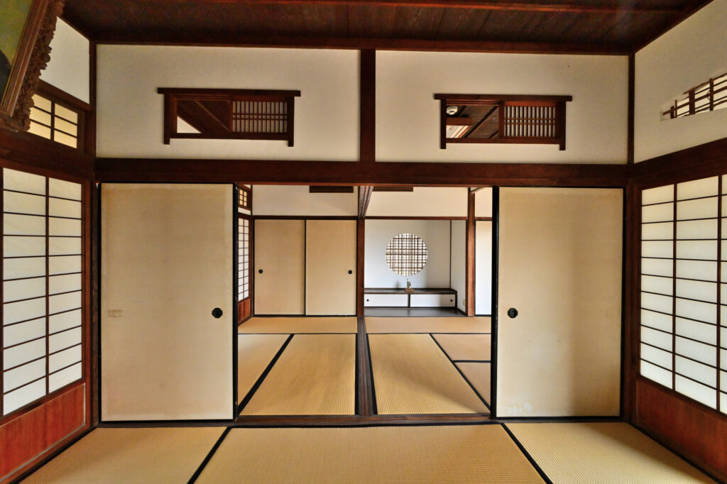 ゴキブリがいない和室の長押の画像
