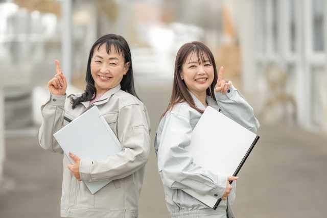 トイレ掃除も請け負っているダスキンのスタッフ