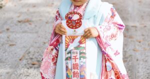買取業者に売却予定の七五三着物