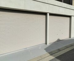 塗装業者に施工してもらったシャッター