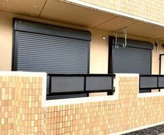 塗装を検討している巻き上げ式シャッター