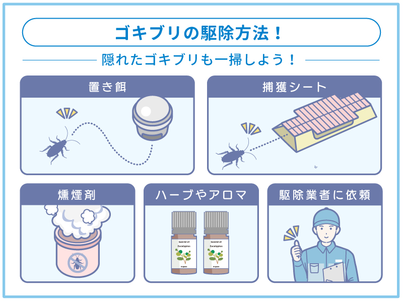 ゴキブリの駆除方法