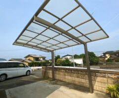 カーポート屋根の画像