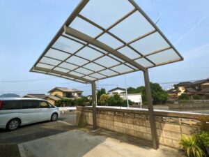 カーポート屋根の画像