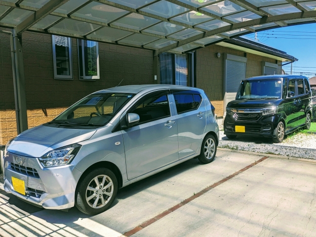 カーポート屋根の画像