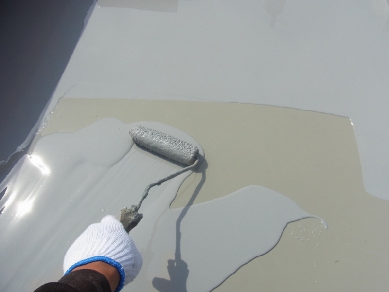 ベランダの防水シートの貼り方を調査