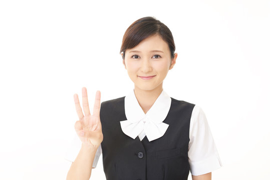 エアロバイクで高額買取になるポイントを解説する女性