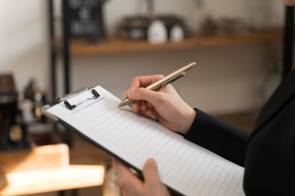 ブヨ駆除の見積もりを取っている業者