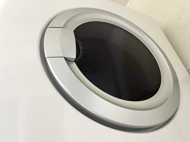 これから掃除する予定の乾太くん