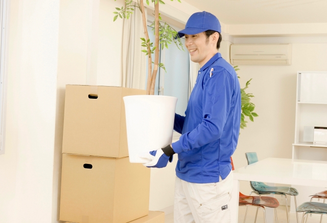 観葉植物の引っ越し業者