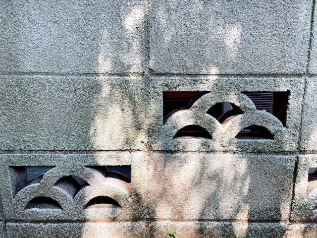 費用をかけて塗装する予定のブロック塀