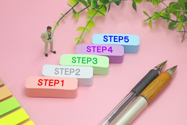 墓石掃除の5つのステップ