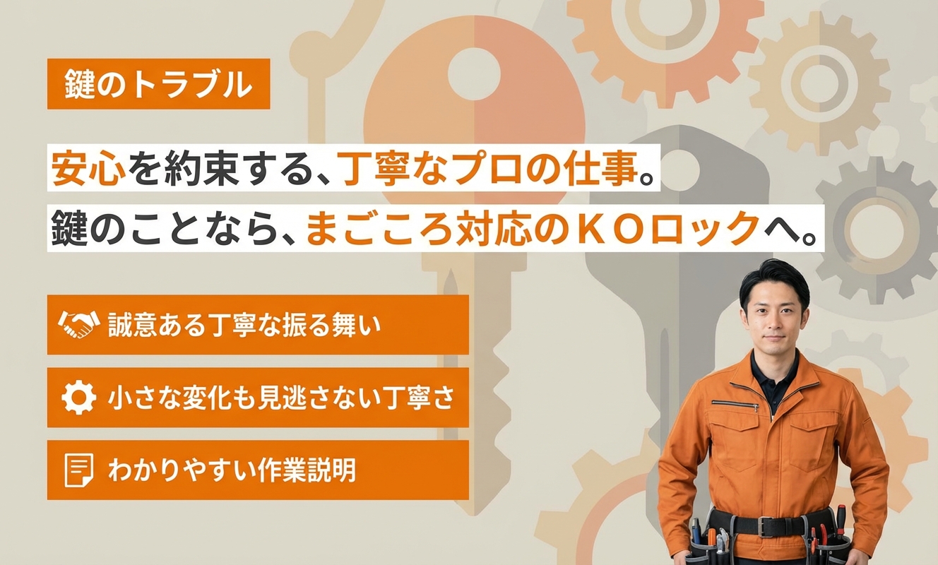 鍵屋ＫＯロック「ケーオーロック」