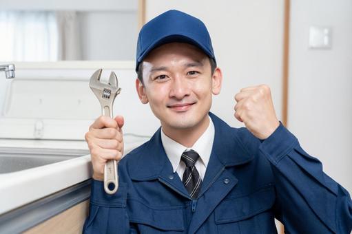 勝手口の防犯で業者を依頼した人が撮影した画像