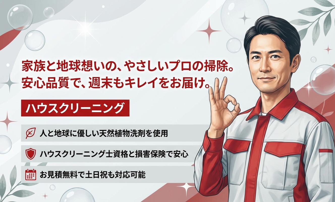 おそうじ屋さんのmother smile