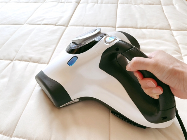 怖いダニを駆除しているところ