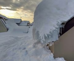 スノーダクトの雨漏り