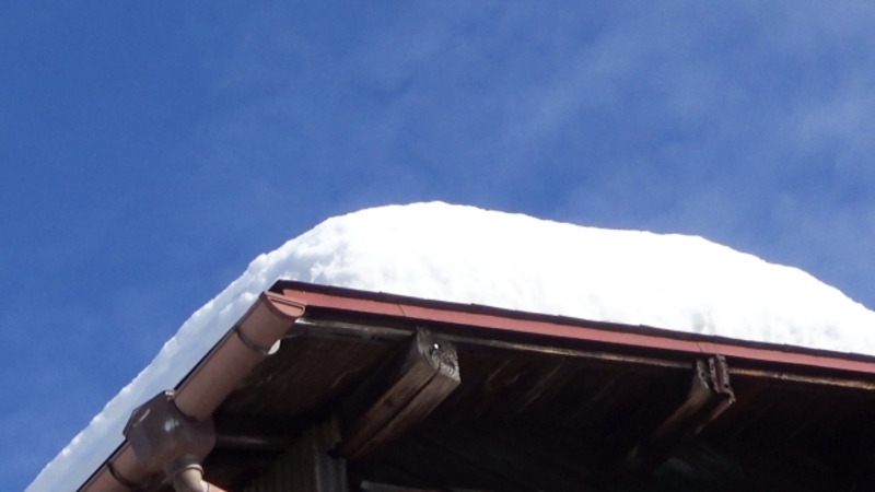 スノーダクトの雨漏り調査