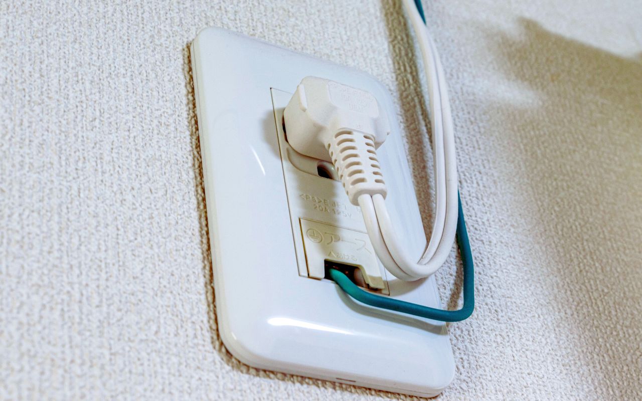 洗濯機のアース線