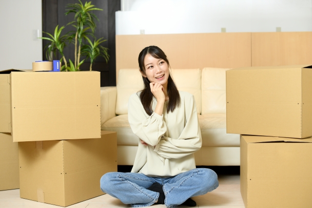 荷物多すぎ一人暮らしの引越し
