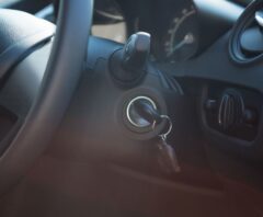 車のインキーをしてしまった人が撮影した画像