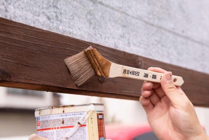 隣の家との隙間がない外壁塗装の方法