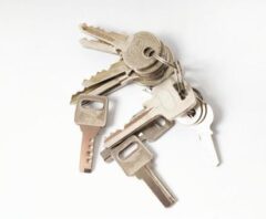 ディンプルキーの合鍵をどこで作れるか検索して作成した様子