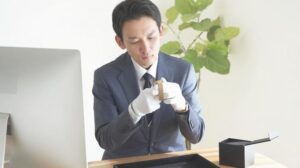 おいくらで選んだ業者の査定の様子