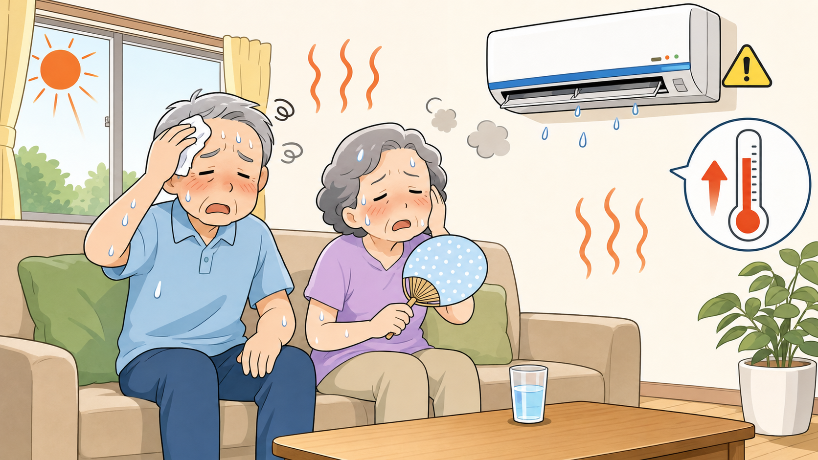 【1,000人調査】41.9%が知らない「エアコン2027年問題」|離れて暮らす親のエアコン・熱中症リスクの実態と、今すぐできる対策